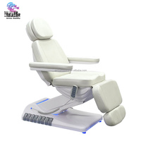 Fauteuil de massage des pieds électrique de luxe Mobilier de salon de beauté table de massage réglable en hauteur lit facial