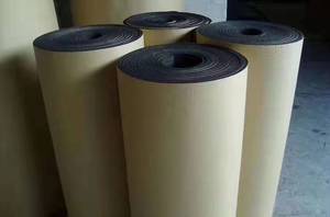 Construcción impermeable/aislamiento térmico Pvc papel de aluminio tubo de espuma de goma/fábrica de fieltro al por mayor - Product Image 4