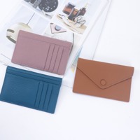 Nouveau Offre Spéciale argent en cuir enveloppe multi-fonction femmes argent portefeuille porte-carte de crédit pour cadeau