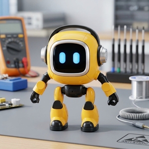 Robot pour enfants connecté en Wi-Fi, modèle Doubao de grande taille, conversation vocale en temps réel, racontage d'histoires, jouet éducatif pour l'apprentissage de l'anglais. - Product Image 1