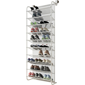 Appesa sopra la porta organizzatori di scarpe <span class=keywords><strong>in</strong></span> rete <span class=keywords><strong>in</strong></span> <span class=keywords><strong>metallo</strong></span> scarpiera per corridoio d'ingresso - Product Image 1