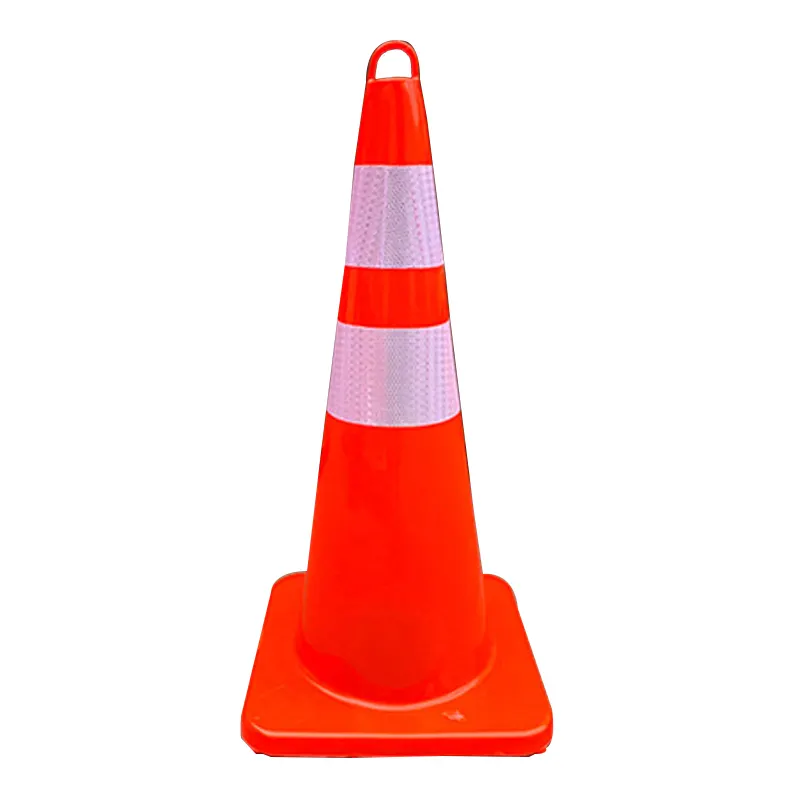 70 cm height high visibility reflective PVC traffic cone