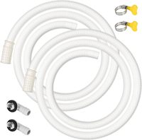 2 tuyaux de drainage portables pour climatiseur de 1,5 m, tuyau de drainage pour mini-split