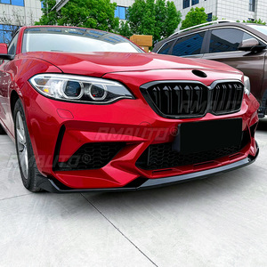 Front Bumper Diffuser Splitter Spoiler Front Lip <b>Apron</b> Cover for BMW 2 Series F87 M2 CS 2016-2021 Car Accessories - Product Image 3