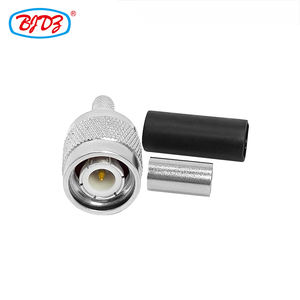 Заводская поставка TNC штекер обжимной RG58 RG-58 LMR195 LMR-195 RG400 LMR200 RG142 RG223 EZ RF коаксиальные соединители в наличии - Product Image 5