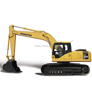 Komatsu เครื่องขุดดิน PC200-8ประสิทธิภาพสูง20ตันอุปกรณ์ขุดดินมือสองพร้อมมอเตอร์141KW ความจุถัง1.5เมตร - Product Image 2