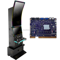 Desain baru Premium 43 "+ 23.8" obral Jarak Bebas melengkung jendela 90 hari mesin keterampilan Game Arcade