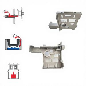 อะไหล่ประตูและหน้าต่างแบบหล่อขึ้นรูปด้วยโลหะผสมสังกะสีความแม่นยำสูงแบบใหม่ ชิ้นส่วนทดแทนแบบหล่อโลหะตามสั่ง - Product Image 1