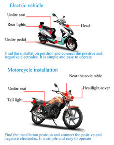 Miễn phí Android IOS App GPS Tracker xe thông minh 4 + 2G n01h thiết bị xe máy chống trộm Xe GPS Tracker - Product Image 5