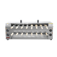 Machine à gâteau automatique à double couche, nouveau Design, Kurtos Kalacs, crème glacée, cône, four, Grill, rouleaux