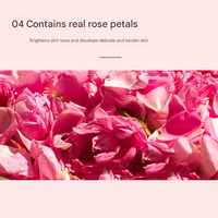 Masque facial en poudre douce hydratant, nourrissant et végétalien aux pétales de rose bio, 250g