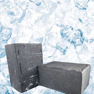 Bán chạy nhất OEM EPS bọt hộp mát bán buôn tùy chỉnh nhựa thực phẩm lưu trữ đệm Vật liệu cho giao hàng tươi chuỗi lạnh - Product Image 1