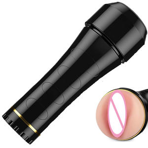 Taschenlampen-Masturbator-Cup Vaginaler Sex Vibrierender Masturbator-Cup für Männer Fortgeschrittenes Training Erotikspielzeug für Erwachsene - Product Image 5