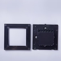Coque d'interrupteur intelligent Boîtier universel UK/EU/CN Utilisation générale marche-arrêt écran tactile clé montage mural boîte en plastique 86*86*7mm CN119A