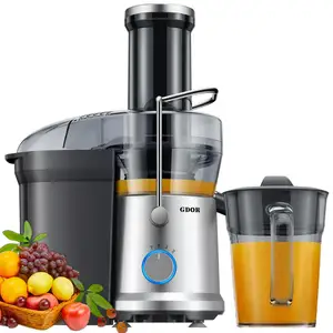 3.2 Inch Wide Mouth Fast Juicing Fruit Juicer for Beet Celery Carrot Apple Easy to Clean Powerful Juice Extractor