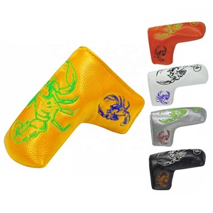 Funda Protectora para Cabeza de Palo de Golf de Cuero PU con Cierre Magnético, Personalizable con Logotipo Bordado o en Blanco, Impermeable, de Lujo - Product Image 1