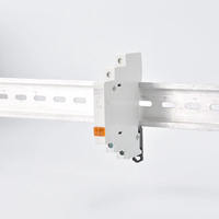 Indicateur lumineux LED jaune 220V, à brancher, durable, étanche IP65, construction en plastique, trou de 9 mm, 50000 heures, couleur corrélée 3000K