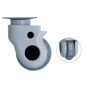 4 Zoll Direktlieferanten-Lenkrolle für Möbel Leichte Medizinische Rollen für Betten - Product Image 3