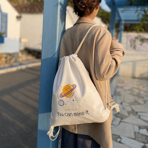 Mochila Deportiva de Lona con Cordón y Logotipo Personalizado, Bolsillo Simple, para Estudiantes, para Baloncesto, de Poliéster - Product Image 2