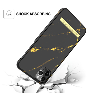 OEM & ODM เคสหินอ่อนออกแบบสำหรับ iPhone 11 Pro Max,ฝาครอบโทรศัพท์มันวาวหรูหราแผ่นโลหะนำเข้า PC สำหรับ iPhone X/XR - Product Image 6