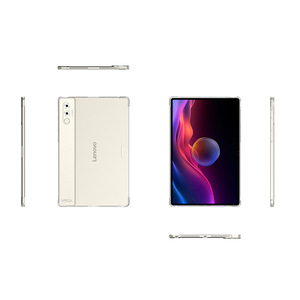 Étui transparent <span class=keywords><strong>pour</strong></span> <span class=keywords><strong>Lenovo</strong></span> Yoga Pad Pro 14.5 "TB571FU, <span class=keywords><strong>coque</strong></span> arrière transparente souple et flexible en TPU, protection antichoc des coins - Product Image 2