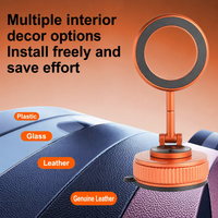 Support de téléphone magnétique pour voiture en alliage de zinc, nouvelle conception TKT, pliable, rotation à 360°, support multi-scènes