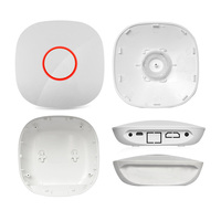 106.92*105.92*32mm nouveau boîtier de routeur d'injection plastique ABS + Pc coque en plastique pour passerelle intelligente/lecteur réseau/produit Iot