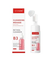 Nettoyant Visage pour Peaux Sensibles 4-en-1, Nettoyage Profond Hydratant et Moussant