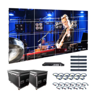 Écran LED d'affichage publicitaire intérieur entièrement personnalisé P2 P2.5 P2.6 P2.9 P3.91 P4.81, panneau d'écran LED, mur vidéo LED