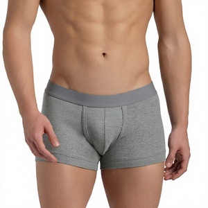 Calzoncillos Boxer de Spandex para Hombre, Transpirables, que Absorben la Humedad, de Cintura Baja, con Logotipo, Ropa Interior Ecológica para Uso Diario - Product Image 4