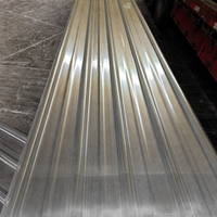 Leichte Transparente FRP-Wellplatten für Lagerhaus-Dachfenster-Anwendungen