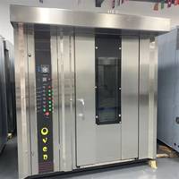 Horno Rotatorio Eléctrico de 32 Bandejas, a Gas o Diésel, con Quemador Premium de 380V, Ideal para Pastelerías de Alta Gama, Apto para Todo Tipo de Panadería