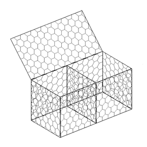 Chất lượng cao lục giác gabion lưới mạ kẽm nhúng nóng gabion hộp - Product Image 1
