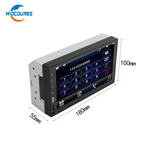 7 inch MP5 giá rẻ Đôi Retro màn hình cảm ứng joying Máy nghe nhạc Nitro Kiểm soát băng 2 DIN 2DIN màu xanh răng MP3 <span class=keywords><strong>USB</strong></span> Antenna xe đài phát thanh - Product Image 4