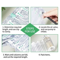 Sac d'emballage à colonnes d'air gonflables, personnalisé, écologique, recyclable, imperméable et protecteur pour ordinateur portable, à prix abordable