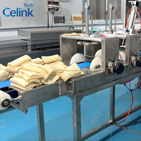 Ligne de production de burritos entièrement automatique, machine à presser, cuire et farcir la pâte, équipement complet