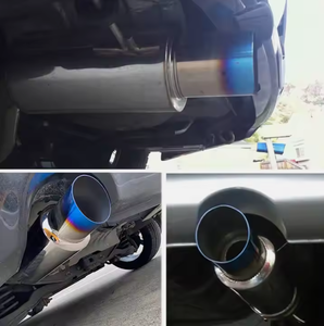 Chất lượng cao hiệu suất phổ quát Racing HKS Muffler Ống thép không gỉ phổ exhaust muffler HKS exhaust Mẹo - Product Image 6