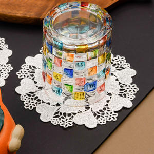 Mantel de <span class=keywords><strong>Tela</strong></span> Bordada de Lujo Ligero, Mantel Individual <span class=keywords><strong>para</strong></span> Cocina, <span class=keywords><strong>Comedor</strong></span>, Vajilla, Toalla de Té con Encaje, Venta Caliente Transfronteriza - Product Image 3