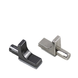 Stainless Steel <b>Shelf</b> Support <b>Bracket</b> <b>Black</b> Durable Nordic Style Cabinet Hardware Accessory - Product Image 2