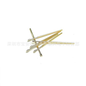 Pin de Prueba de Punta Plana PL75 G de 1.0 mm con Resorte, Orificio de 1.4 mm, Pin de Contacto de 75 mil - Product Image 4