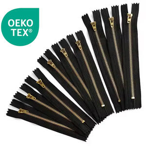 بيع بالجملة 3 #5 # النحاس قفل السيارات سحاب معدني مغلق نهاية سحاب للجينز - Product Image 1