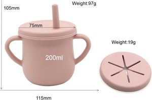 Set de Alimentación para Bebés de Silicona de Grado Alimenticio, Diseño de Dibujos Animados, 0-12 Meses, Libre de BPA, Resistente al Calor, con Ventosa, Babero, Cuchara y Plato - Product Image 6
