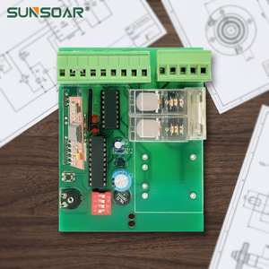 บอร์ด PCBA ควบคุมอุตสาหกรรม SUNSOAR โมดูลวงจรสีเขียว พร้อมรีเลย์และสวิตช์ DIP - Product Image 1