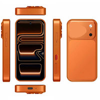 Mini Teléfono Inteligente 4G de 4.18 Pulgadas, Android 15 GMS, Cámara de 20MP, Batería de 2900mAh, Teléfono Móvil Compacto con Botón Personalizado