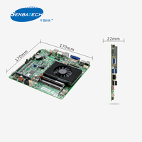 Celeron 6305 I225V 2,5G Dual Channel DDR4 PS2 SIM DC 12V 170mm X 170mm Placa base de Control industrial integrada
