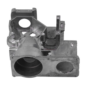 Boîtier principal de compresseur d'air moulé sous pression en alliage d'aluminium, usinage de précision sur mesure, pièces industrielles - Product Image 3