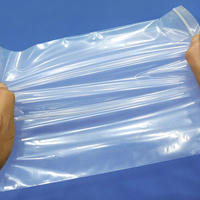 Accessoires d'emballage pour sachets de thé à fond plat, thermoscellables, avec logo personnalisé, en LDPE, impression par gravure, biodégradables, jetables, pour pain