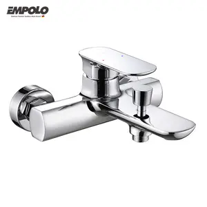 China Faucet Supplier Grifo Ducha Bathroom Shower Tap Rainfall In-Wall Brass Body Cold And Hot Water Bathtub Faucet Mixer