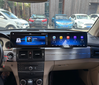 Écran double 24,6 pouces pour Mercedes-Benz GLK X204 2009-2015 Lecteur multimédia GPS Navigation Radio de voiture double écran Carplay