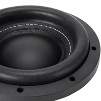 Subwoofer de voiture de haute qualité en gros, 6,5, 8 et 10 pouces, 90 dB, super basses fréquences, subwoofer amplifié pour système audio automobile